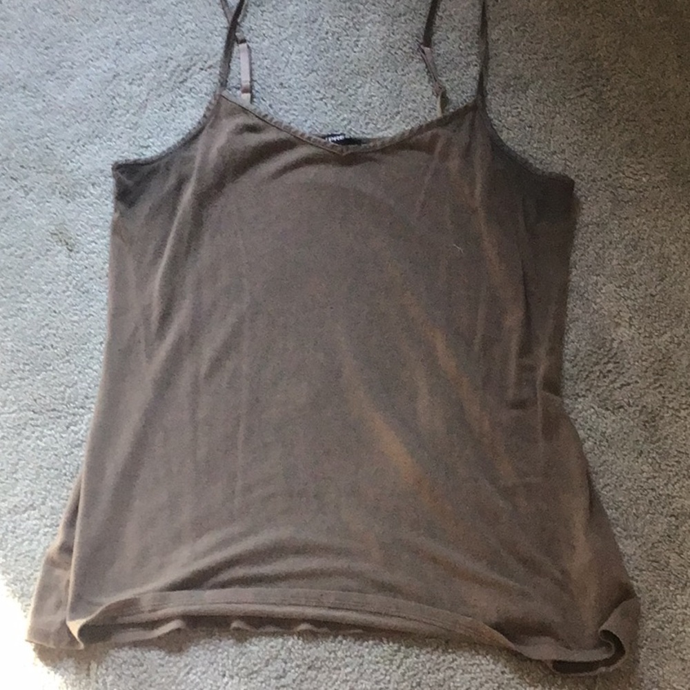 brown express tank top